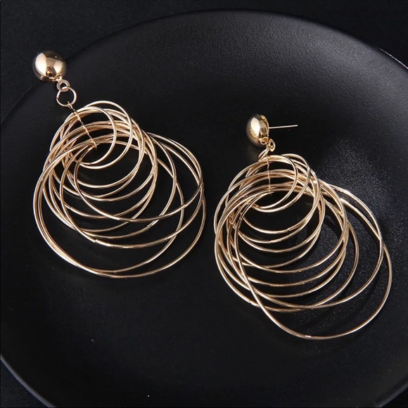 •Valentina• Spiral Earrings - Picture 3 of 5